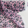 Petra - Printed Chiffon | Carnation