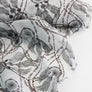 Dream Catcher - Printed Yoryu Chiffon | Platinum