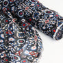 Freddy - Printed Yoryu Chiffon | Indigo