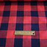 Olly - Yarn Dyed Cotton | Crimson