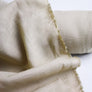 Emi - Slubbed Linen Voile | Alabaster #1