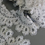 #58 Archival French Embroidered Lace - 10cm | Pearl
