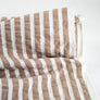 Stevie - Seersucker Cotton Stripe | Clay Remnant (2M)