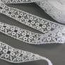 #50 Archival Austrian Guipure Lace - 3cm | Off White Floral