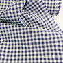 Miley - Supima Cotton Shirting | Navy