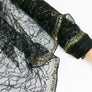 Chantilly Lace - Lace Tulle | Gilded Black Remnant (1.2M)