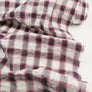 Parfait - Seersucker Cotton Check | Boysenberry