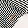 Stripe Lightning Jacquard - Cotton Knit | B&W Stripe
