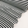 Stripe Lightning Jacquard - Cotton Knit | B&W Stripe