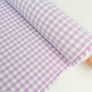 Shepherd Check - Linen Cotton | Lavender