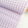 Shepherd Check - Linen Cotton | Lavender