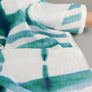 Hokusai - Linen Tie Dye | Aquamarine