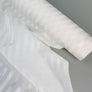 Ex-Designer Silk Self-Stripe | Off-White Lurex (LAST CUT - 2.2M)