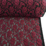 Moira - Flocked Stretch Lace | Malbec