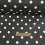 Spencer - Printed Linen | Black (LAST CUT - 1M)