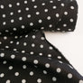 Spencer - Printed Linen | Black (LAST CUT - 1M)