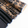 Ex-Designer Delustered Silk Satin | Antique Gold