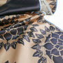 Ex-Designer Delustered Silk Satin | Antique Gold