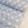 Bowie - Printed Linen | Powder Blue (LAST CUT - 3.2M)