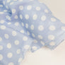 Bowie - Printed Linen | Powder Blue (LAST CUT - 3.2M)