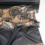 Ex-Designer Delustered Silk Satin | Antique Gold