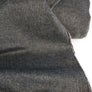 Boiled Wool Cashmere Coating | Charcoal