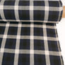 Ziggy - Checked Wool Flannel | Deep Blue
