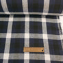 Ziggy - Checked Wool Flannel | Deep Blue