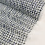 Yuzu - Japanese Cut Jaquard Devoré | Indigo #4