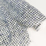 Yuzu - Japanese Cut Jaquard Devoré | Indigo #4