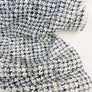Yuzu - Japanese Cut Jaquard Devoré | Indigo #4
