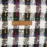 Coda - Japanese Printed Viscose | 80s Check Remnant (1.7M)