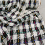 Coda - Japanese Printed Viscose | 80s Check Remnant (1.7M)