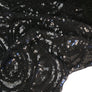 Embroidered Silk Sequin | Onyx