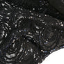 Embroidered Silk Sequin | Onyx