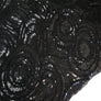 Embroidered Silk Sequin | Onyx