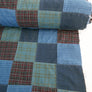 O'Malley - Japanese Patchwork Shirting | Berry Blue #1 (LAST CUT 2.1M)