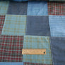 O'Malley - Japanese Patchwork Shirting | Berry Blue #1 (LAST CUT 2.1M)