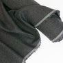 Navigli - Italian Wool Flannel Jacquard | Charcoal