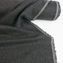 Navigli - Italian Wool Flannel Jacquard | Charcoal