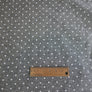 Dot Chambray Denim | Charcoal
