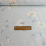 Margaret - Italian Printed Viscose | Duck Egg Blue