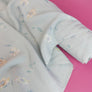 Margaret - Italian Printed Viscose | Duck Egg Blue