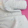 Margaret - Italian Printed Viscose | Duck Egg Blue