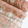 Crinkle Silk Georgette | Terracotta