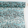 Printed Silk Georgette | Soft Teal