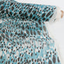 Printed Silk Georgette | Soft Teal