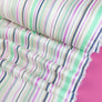 Yarn-Dyed Silk Twill Stripe