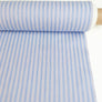 Matilda - Supima Cotton Shirting | Sky Blue Stripe