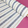 Simon - Striped Linen | Navy